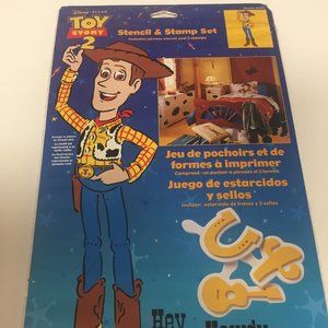 Disney Pixar Toy Story 2 Stencil & Stamp set set